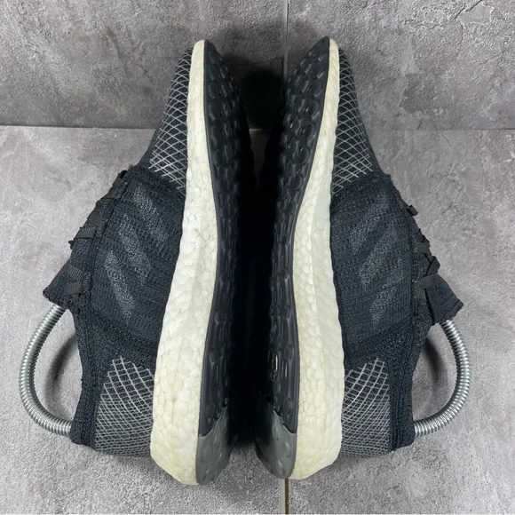 Adidas Pureboost Go Black Athletic Sneakers Women’s Size 6.5 - Picture 5 of 8